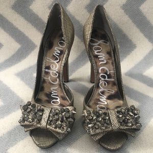 Sam Edelman peep toe high heel